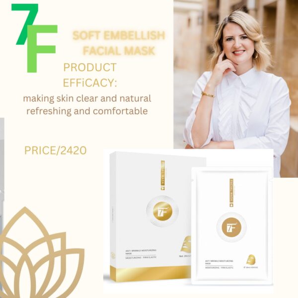 ANTI-WRINKLE SOFT EMBELLISH FACIAL MASK